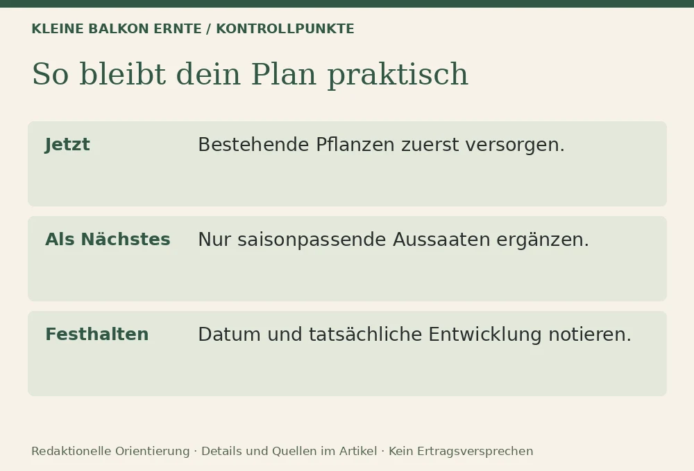 Was du im März aussäen und pflanzen kannst: Kontrollpunkte