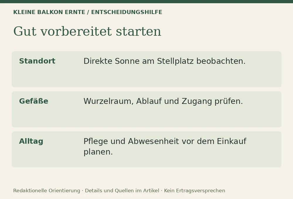 Welche Erde für Balkongemüse?: Entscheidungshilfe